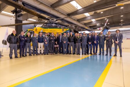Leonardo: consegnato alla Guardia di Finanza il primo AW169M nella nuova configurazione