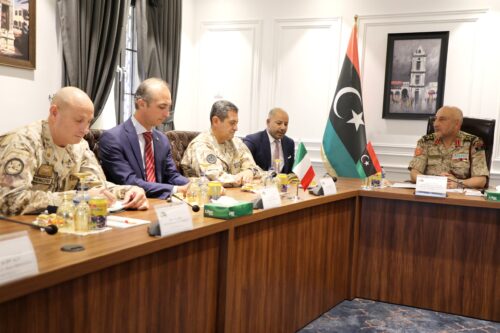Libia. Il Gen. Figliuolo presiede all’avvicendamento del Gen. Fraterrigo con il Gen. Missaglia