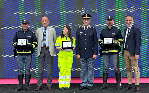 Autostrade per l’Italia e PS: insieme al Giro d’Italia per la tredicesima edizione degli “Eroi della sicurezza”