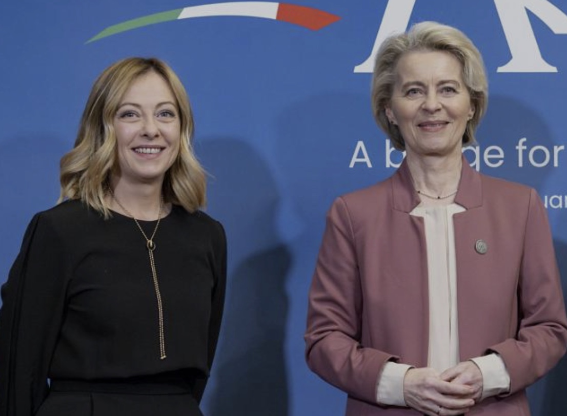 Meloni in Europa si avvicina al Ppe per sostenere il bis della von der Leyen