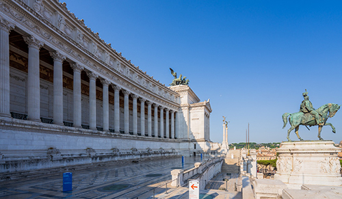 Vittoriano, domani aprono al pubblico il Sommoportico e i Propilei