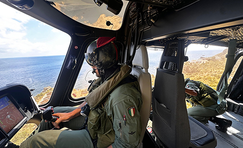 Aeronautica Militare: intervento di recupero di una donna infortunata presso la Riserva dello Zingaro