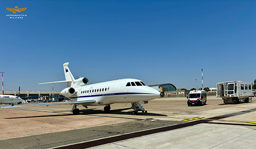 Trasporto di emergenza: aereo dell’Aeronautica Militare trasferisce bimba di due anni da Cagliari a Genova