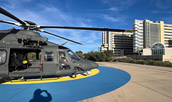 Soccorso Aereo. Recuperato un uomo da nave da crociera a largo delle coste della Sardegna