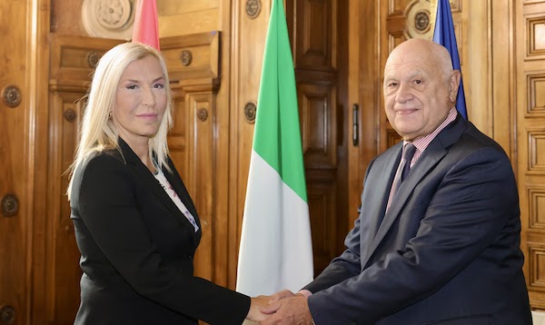 Il ministro Nordio incontra l’omologa serba Maja Popović