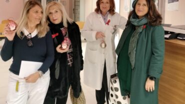 Palline natalize in Ospedale