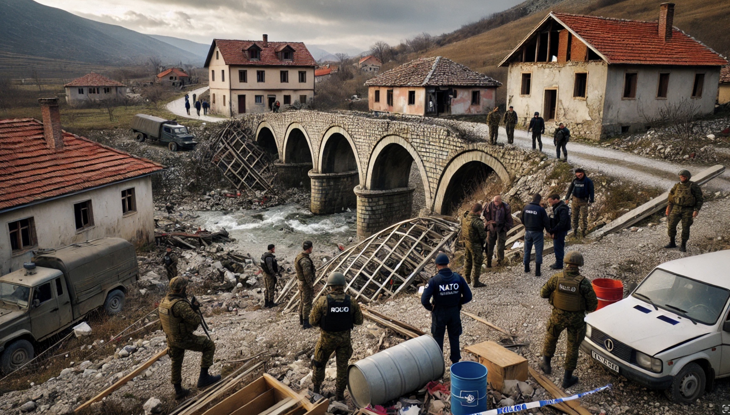 Esplosione a Zubin Potok: Accuse di “Attacco Terroristico” Aumentano le Tensioni tra Kosovo e Serbia