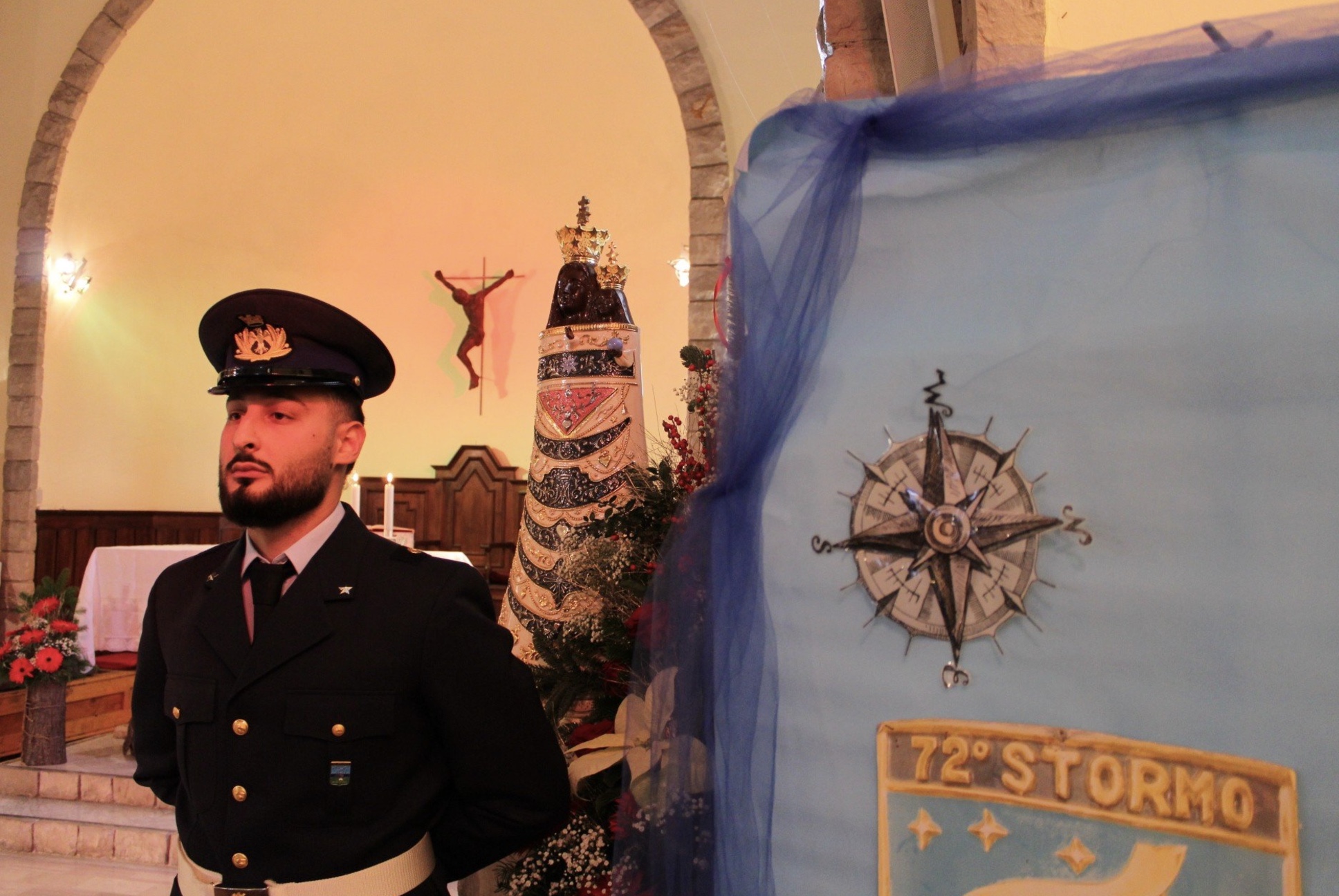 Frosinone: il 72° Stormo dell’Aeronautica Militare celebra la Vergine Lauretana, protettrice di tutti gli aeronauti