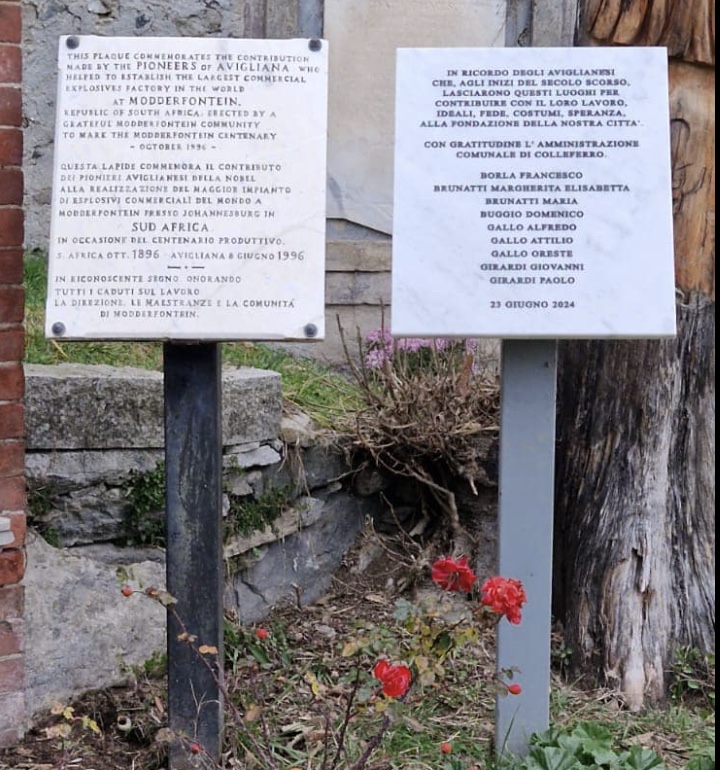 Sanna: fiorite le rose davanti alla targa commemorativa al cimitero di Avigliana